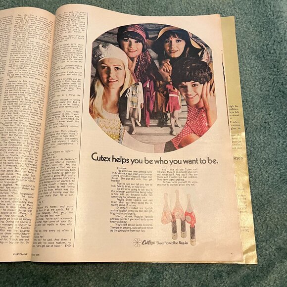 Vintage Chatelaine Magazine from August 1970 - Picture 3 of 6